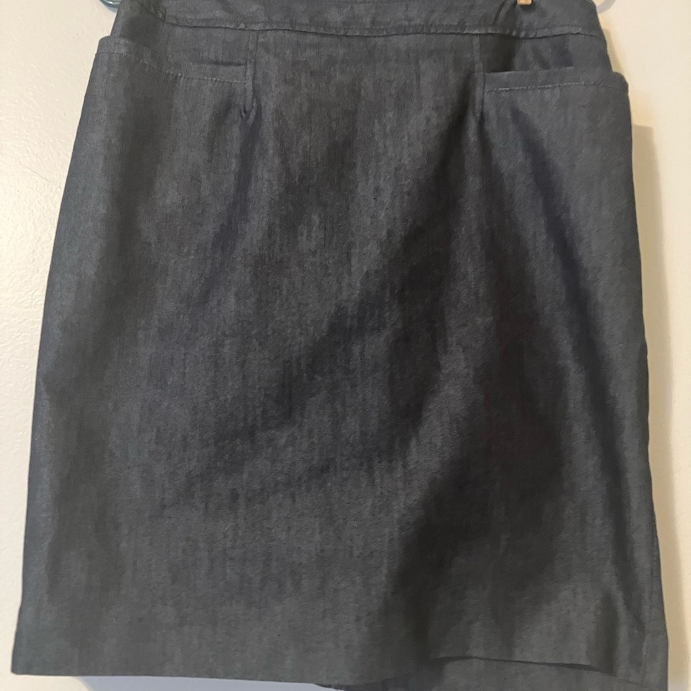 Halogen Jean skirt‎ size 14 knee length